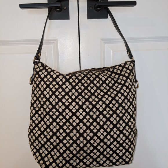 Kate Spade Purse Black and White - Picture 2 of 7